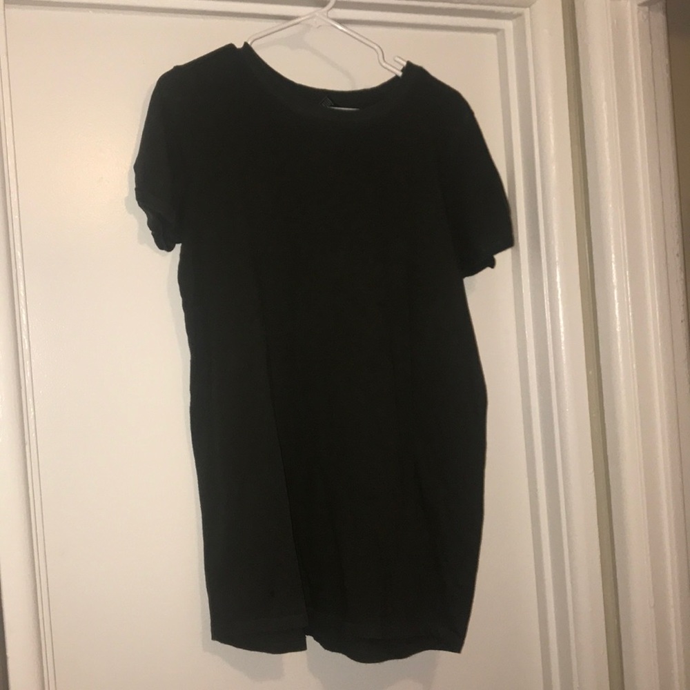 Green t-shirt dress